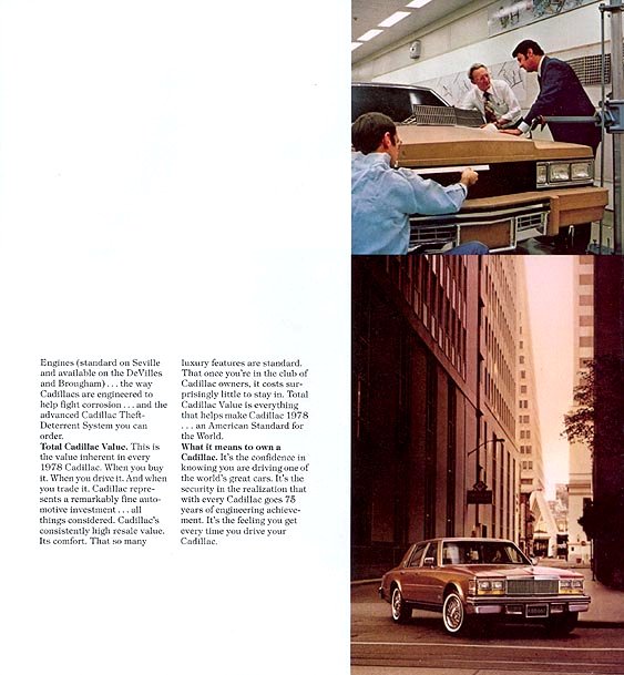 1978 Cadillac Brochure Page 14